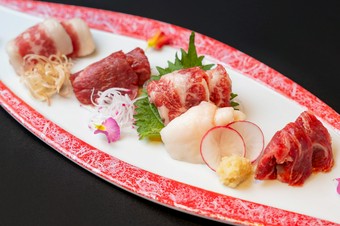 馬刺し5種盛合せ