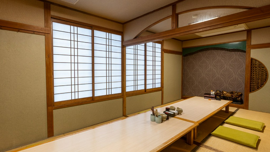 団体向けの座敷スペース完備。各種イベントにも活躍