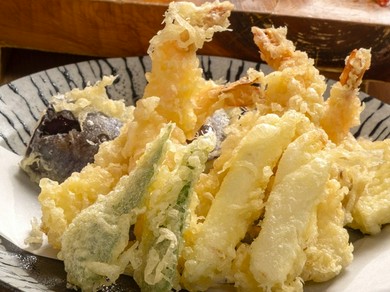 揚げたてを食す『天ぷら』