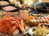 オーダーバイキングでは最初に、しゃぶしゃぶのお肉をお持ちします。その後お好きなものをご注文いただけます。デザートはお一人様1品までです。ラストオーダーは料理ドリンクともに終了30分前となります。