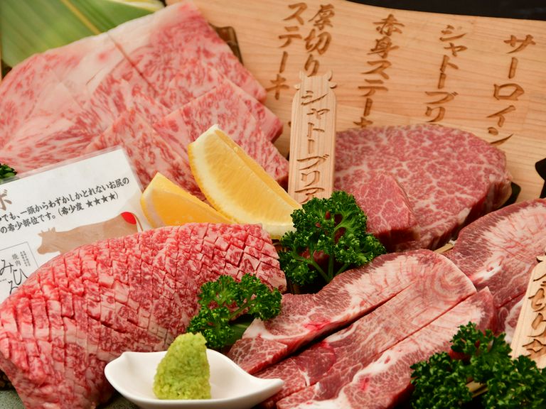 口の中でとろけていく、一頭買いの上質なお肉が自慢