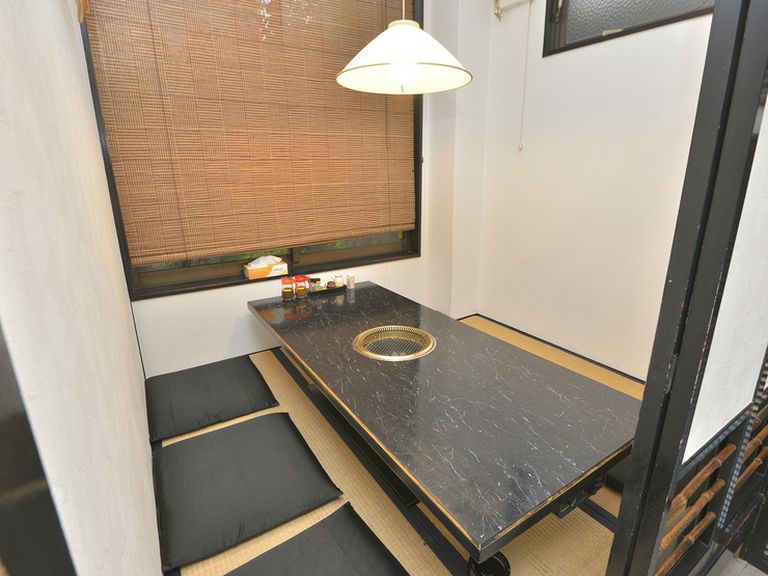 プライベートな空間で、リラックスしながら食事を満喫