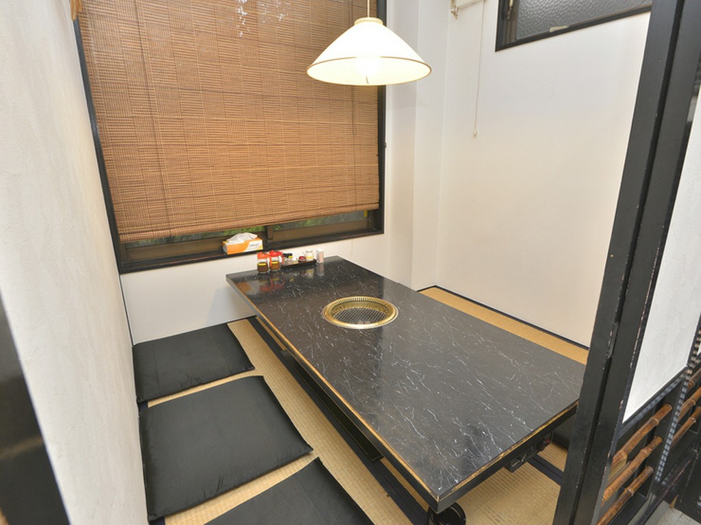 プライベートな空間で、リラックスしながら食事を満喫