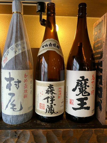 いろいろな焼酎