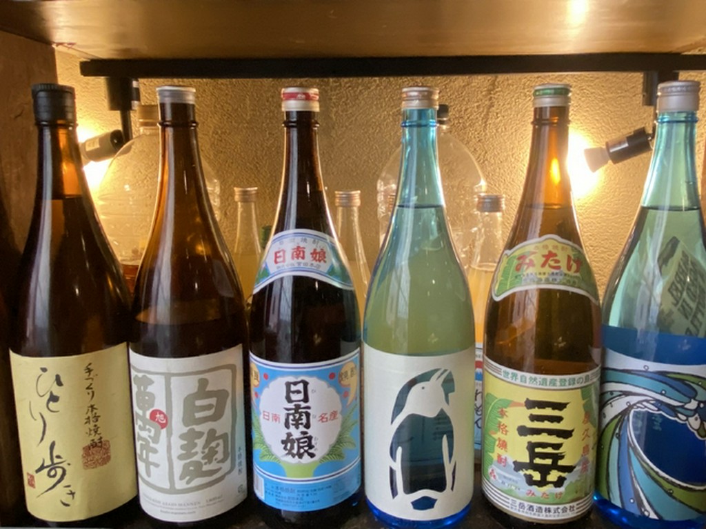 いろいろな焼酎