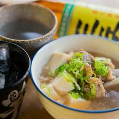 〆にもオススメ『肉吸　豆腐入り』