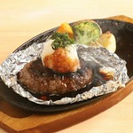 さっぱりとした和風ハンバーグの極み！大葉がいい仕事してます♪