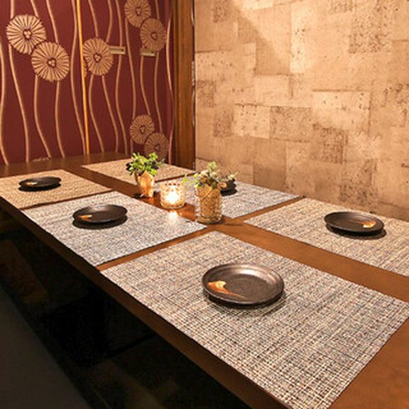 全席個室 2名様から100名様まで収容可能な団体個室完備