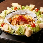 自慢の濃厚チーズタッカルビ。※2人前の金額となります。