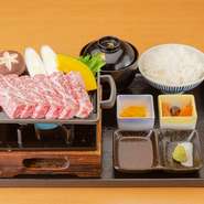 一口ごとに広がる肉のコク、キレ、味わいに心酔『神戸牛ステーキ御膳』