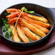 ズワイガニバター焼き