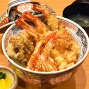 えびかに天丼