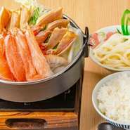 かにすき御膳（上）