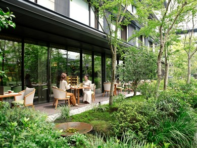 アフタヌーンティーテラス席