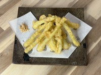 サクサクの衣にホクホクの島らっきょう！これぞ沖縄の味！