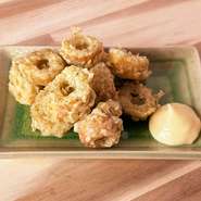 素朴でも美味しさはピカイチ！あおさの効いた衣も美味しいなつかしの味！