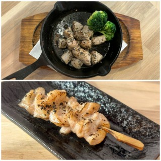 期間限定でサイコロステーキ発売‼️トントロが今だけ180円‼️