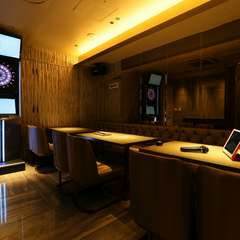 ダーツ、カラオケもご利用できる完全個室