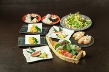 【日曜~木曜はクーポンご利用で★500円OFF★】魚秀の和食メニューを中心に人気メニューがそろったコース