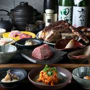 海外ゲストに喜ばれる食文化の中でも、囲炉裏でゆっくりと時間を掛けながら自ら焼き上げるのは貴重な体験。肉質の素晴らしさが光る淡路ビーフや伊勢海老など、自信を持って紹介できる秀逸な素材が集結しています。