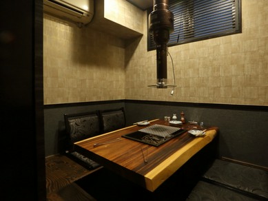 くつろぎ和みの時間をゆったりと満喫できる個室席