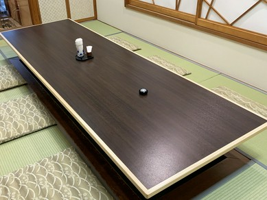 ゆったりと落ち着ける個室、半個室