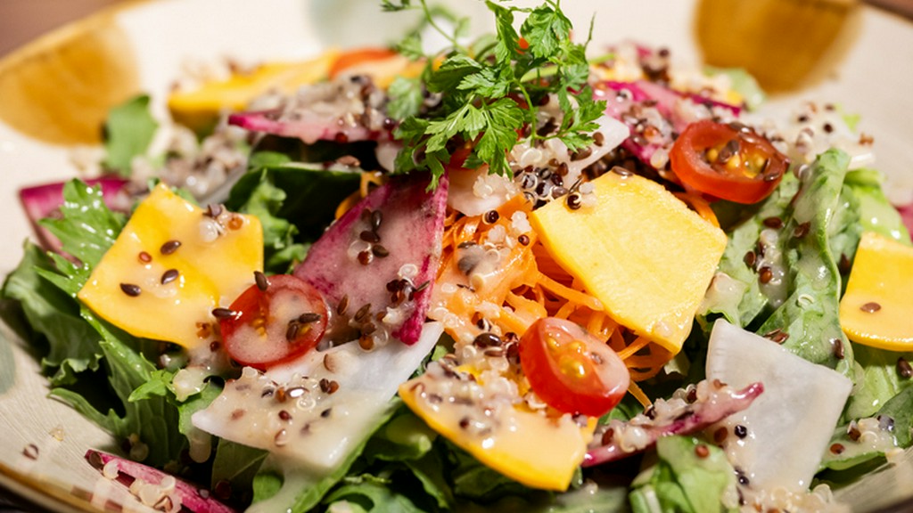 自然なままの姿の野菜をはじめ、一つ一つの要素にこだわった逸品