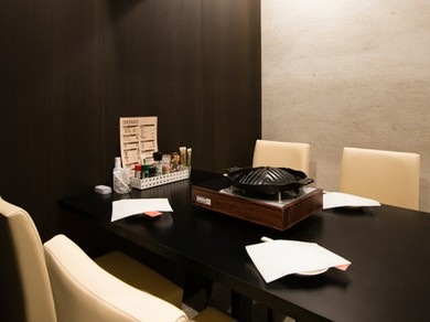 6名までの完全個室は家族や仲間内で利用したいときにオススメ