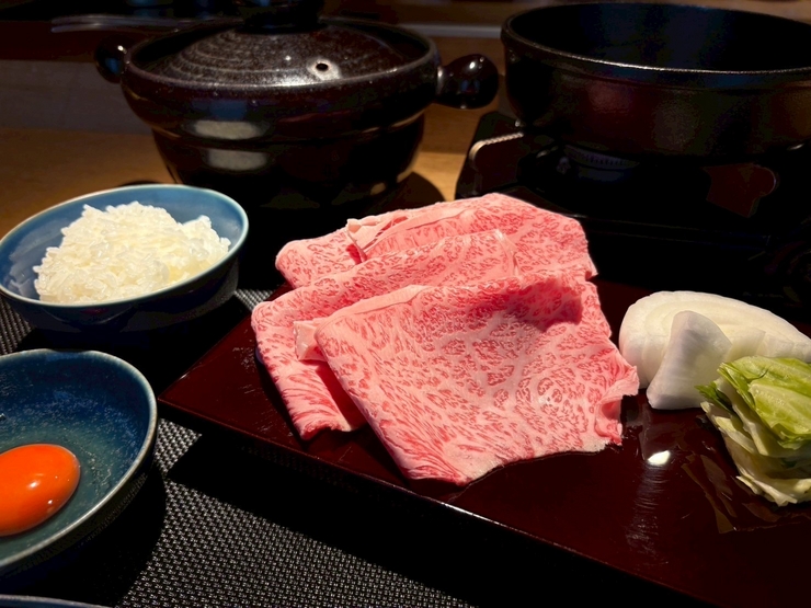 Nagomi Course (Sukiyaki)