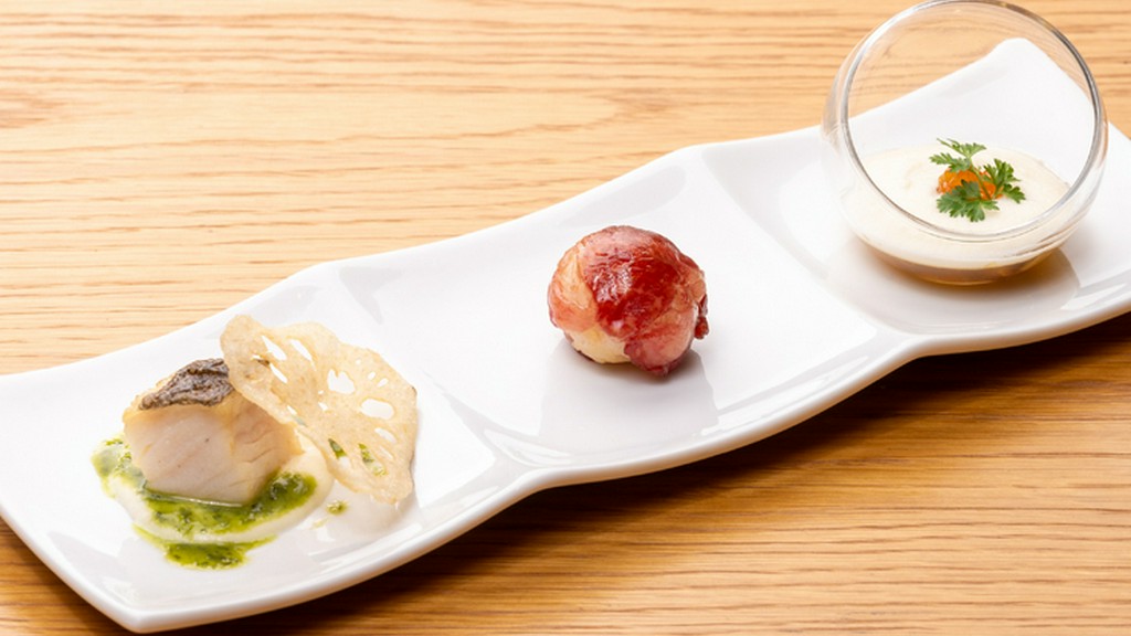 春夏秋冬。季節ごとの味わいを存分に『前菜盛り合わせ』