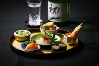 季節の肴の盛り合わせ。飲み物は別途。