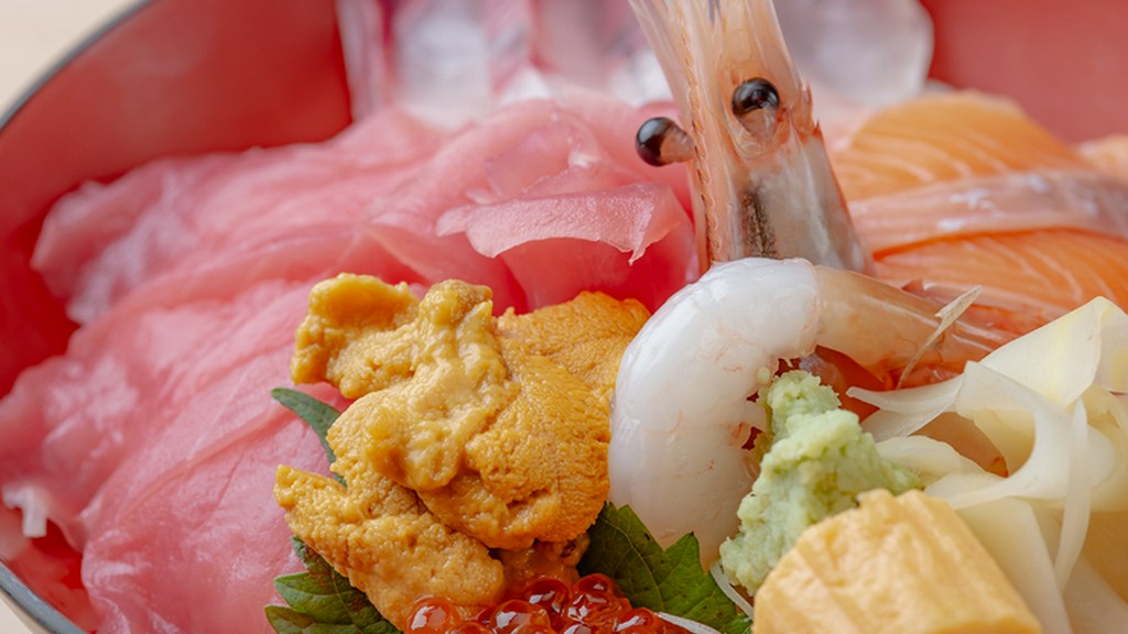海鮮丼（第62期王位戦提供メニュー）