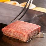 鉄板焼きplancha シルバー　ステーキコース8品　黒毛和牛赤身肉と逸品料理
