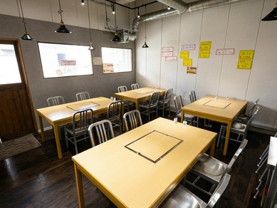 最大30名での団体利用も可。宴会シーズンには早めの相談を