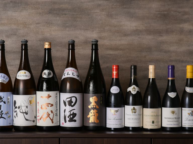 独創的発想の食の愉しみ方。料理と好相性の日本酒が充実