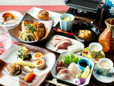 友人たちとの集いにも最適なコース料理