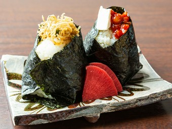 〆に楽しみたい『おにぎり』