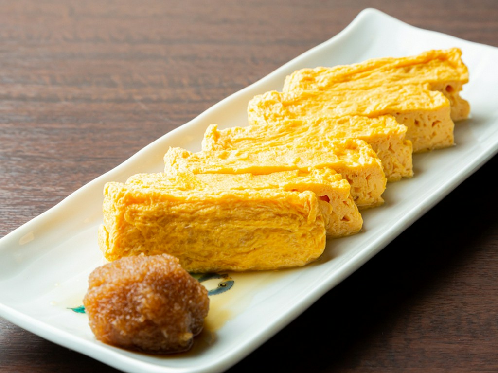 タズミの卵で出し巻き