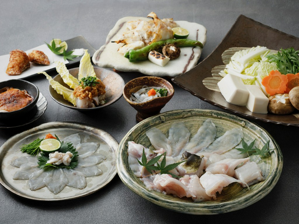 2キロ級の国産「とらふぐ」を厳選