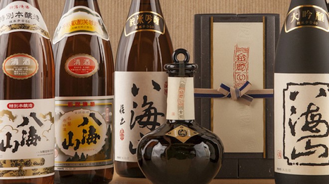 日本酒にこだわっている