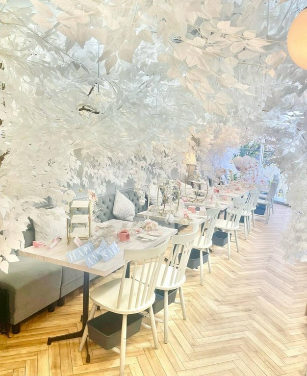 フォトジェニックなアフタヌーンティーを