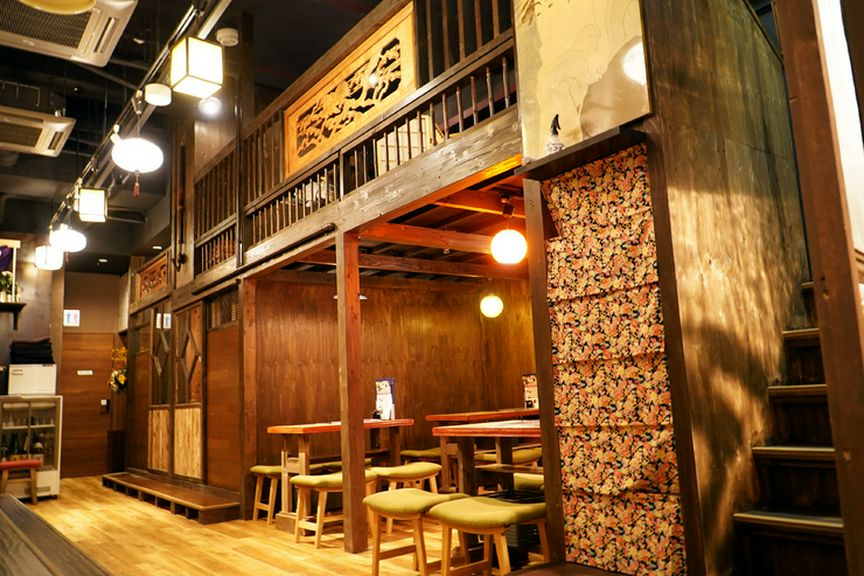 座敷個室や個室感のロフト席