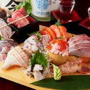 刺身4点盛り(1～2人盛り)…980円(税抜)