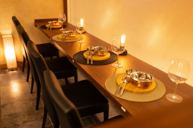 カウンター席がある