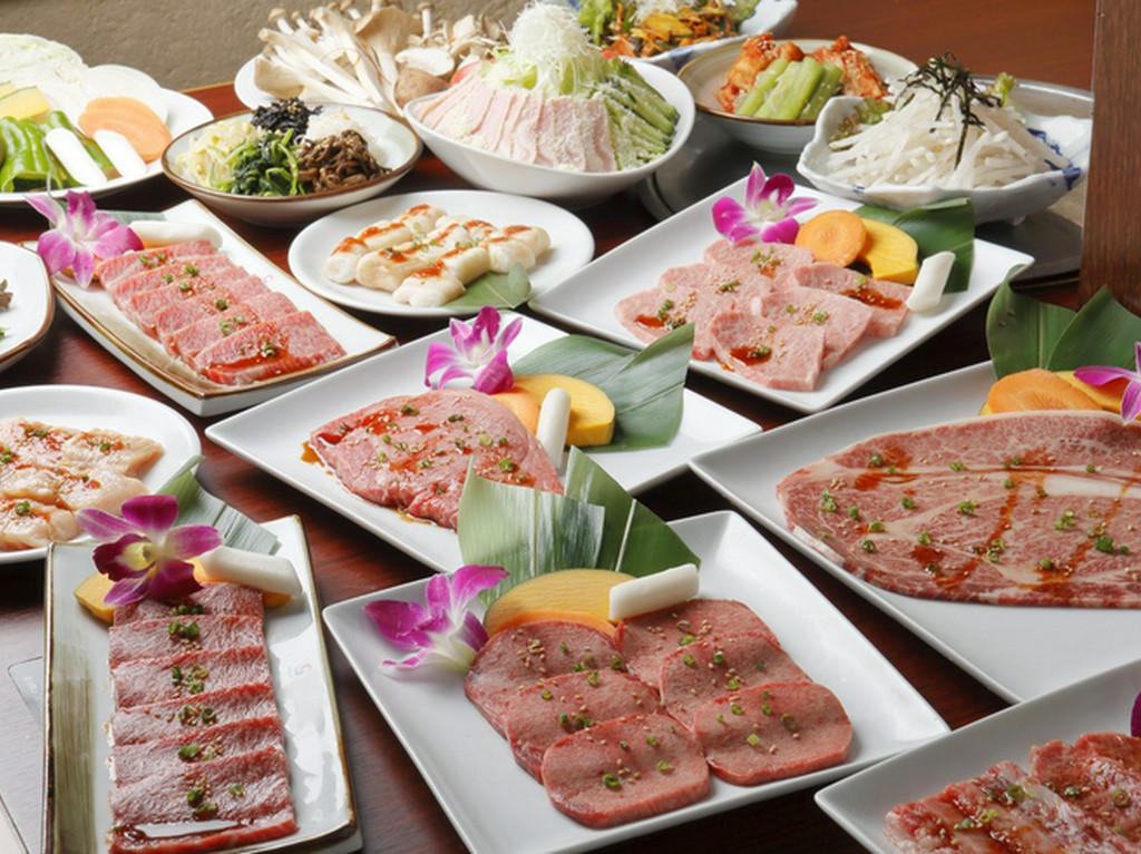 好きな料理を自由にチョイスでき、女子会にうってつけ