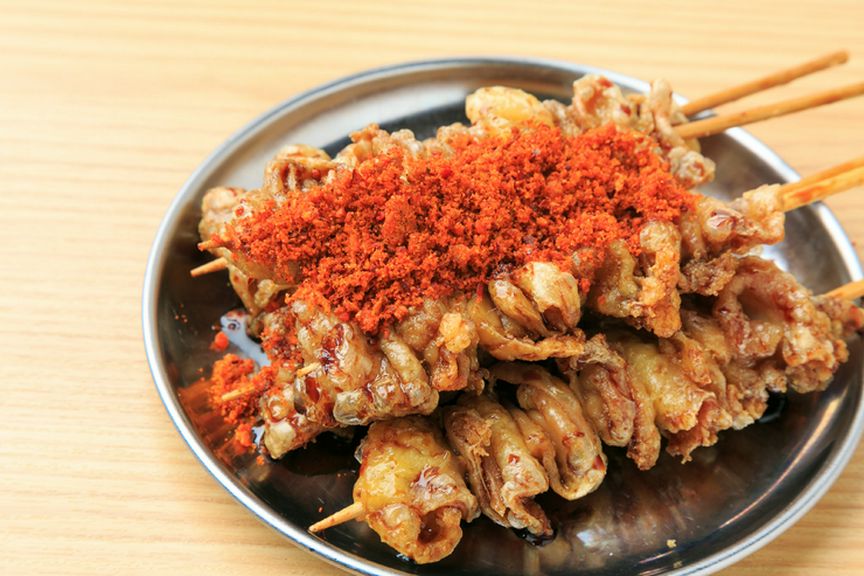 鶏皮串（5本）