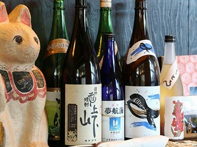 そばの香りに合う豊富な日本酒