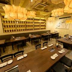 リラックスでき、こだわりのおいしさをじっくりと味わえる空間