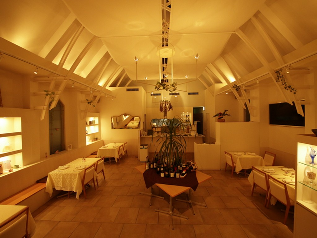 開放感のある店内