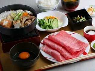 単品・御膳と、好きなスタイルで楽しめる『すき焼き』